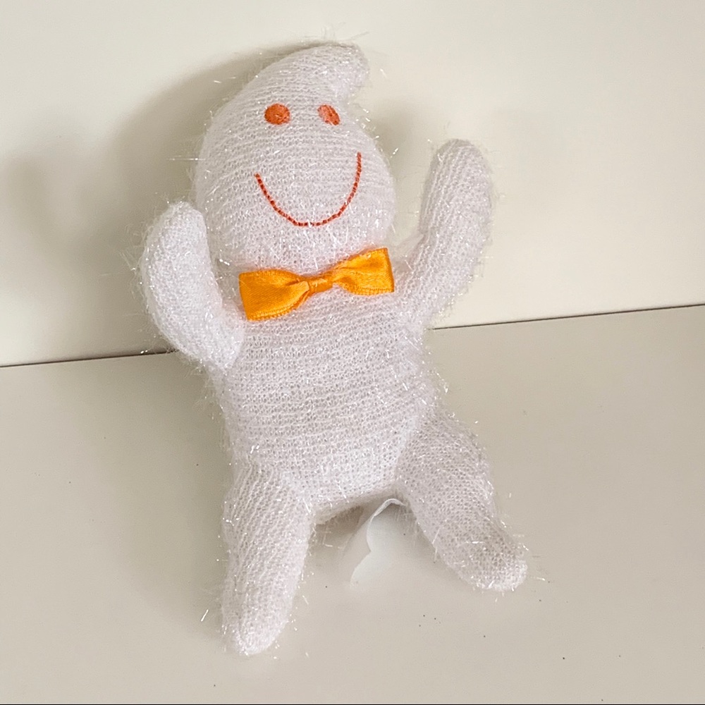 New Vintage glitter ghost plush Halloween